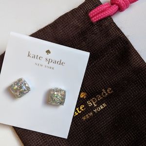 Kate spade glitter earrings